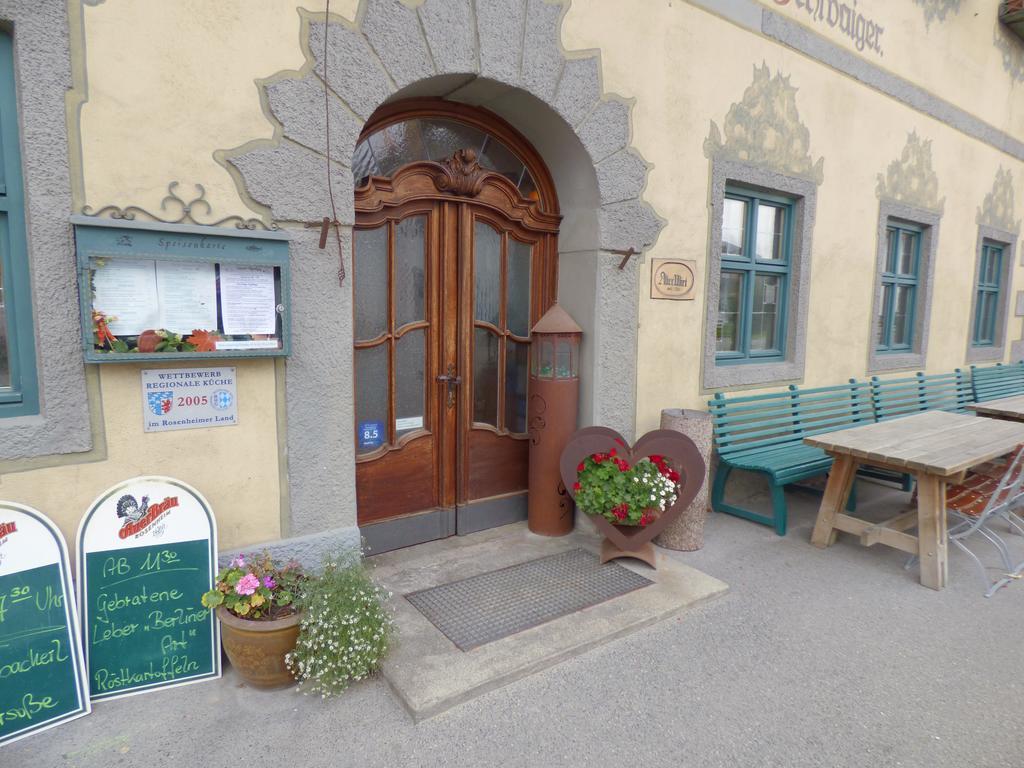 Gasthof Falkenstein - Metzgerei Schwaiger - Флінтсбах Екстер'єр фото